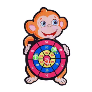 1-2 çocuk dart tahtası yapışkan top ebeveyn-çocuk etkileşimi sopa hedef topu oyuncaklar atma yakalamak bebek yapışkan enayi topu