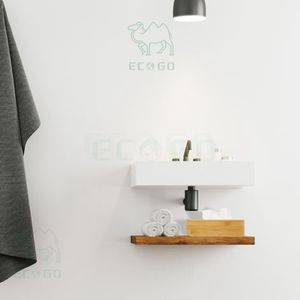 Boîte porte-mouchoirs anticorrosion Boîte à mouchoirs avec logo personnalisé Boîte à mouchoirs de bureau en bambou écologique - Product Image 2