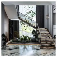 Escaliers droits en bois PRIMA 2024 avec armoire de rangement