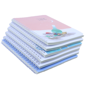 Sacchetto di scuola gli studenti ragazze diario <span class=keywords><strong>notebook</strong></span> bobina doppio taccuino a spirale foderato <span class=keywords><strong>notebook</strong></span> griglia - Product Image 4