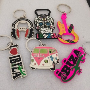 Personalizado España <span class=keywords><strong>IBIZA</strong></span> Metal llavero colgante creativo regalo recuerdo viaje recuerdo llaveros - Product Image 2