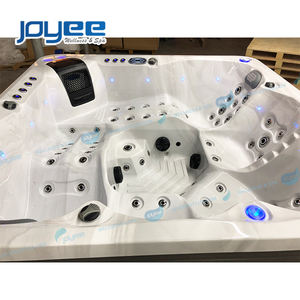 LELESPA – jacuzzi extérieur contemporain, <span class=keywords><strong>Spa</strong></span> pour la maison, système de contrôle Balboa <span class=keywords><strong>américain</strong></span>, bain à remous avec Tv, prix d'usine Direct - Product Image 6