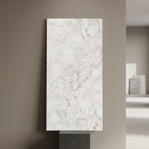Azulejos de Porcelana Matrix Bianco Micro Cemento 60x120cm, Color Sólido, para Pisos y Paredes en Interiores Contemporáneos - Product Image 3