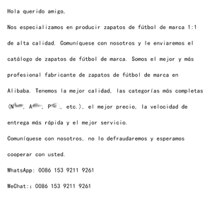 Mayorista Personalizable Original Futsal <span class=keywords><strong>Messi</strong></span> Neymar Fútbol Cleat Zapatos <span class=keywords><strong>Botas</strong></span> Antideslizantes Hombres/Mujeres Moda Goma PU Verano - Product Image 5