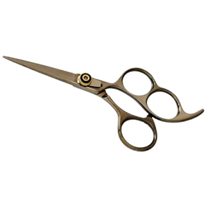 Ciseaux de coiffure professionnels en titane doré, 6 et 6,5 pouces, ergonomiques, pour une coupe fluide - Product Image 4