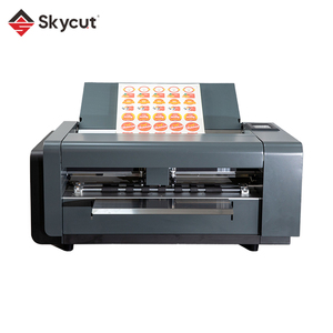 เครื่องตัดสติ๊กเกอร์อัตโนมัติ Skycut <span class=keywords><strong>PRO</strong></span> A3 แบบสองหัว ตัดเร็ว ความเร็วสูง พร้อมมอเตอร์เซอร์โว CCD สำหรับตัดกระดาษและสติ๊กเกอร์ - Product Image 3