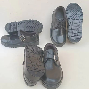 Zapatos Escolares de Cuero con Suela Suave Antideslizante, Forro Transpirable, Zapatos Duraderos para Estudiantes para Uso Diario Escolar - Product Image 1