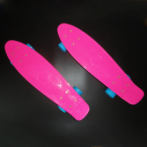 22 pollici incrociatore di plastica più economico skateboard per <span class=keywords><strong>adulti</strong></span> Skate Board completo Mini Cruiser - Product Image 2