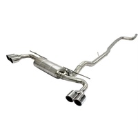 Sistem Knalpot OEM Pabrik RVE untuk BMW 540 540i 530 530i G30 G38 2018- Knalpot Catback Baja Tahan Karat Dengan Remote Control