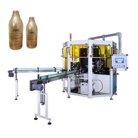 Máquina Automática de Impresión de Pantalla UV Multicolor para Botellas de Vidrio y Plástico Cilíndricas