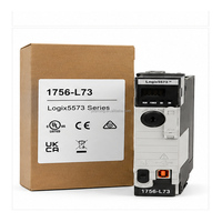 Contrôleur PLC 1756-L73, processeur CPU, mémoire 8 Mo, carte USB SD, châssis, communication Ethernet, 128 000 points E/S pour l'industrie