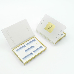 Wholesale Custom Perfume Vial Bottle Sample Box Paper Card packaging With EVA
