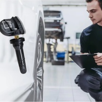 Capteur TPMS 13598771 315 MHz Système de surveillance de la pression des pneus sans fil Affichage LCD Durée de vie de la batterie de 2 ans Certifié CE/FCC