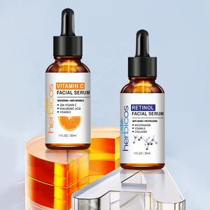 Sérum Marque Blanche Biologique Pur 0,2% Vitamine A Vitamine C Niacinamide Acide Hyaluronique Vitamine E Sérum Raffermissant pour le Visage - Product Image 5