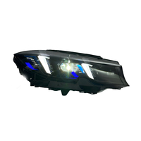 Ensemble de phares LED KGKB pour BMW Série 3 G20 G28 320i 330i 2020-2022 Style G22 Boomerang Double Couleur DRL Double Faisceau Projecteur