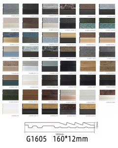 Panel de pared de PS al por mayor, Charcoal Bullfighter L Louvers, decorativo para interiores, 160 cm de ancho, rejillas de PS para pared - Product Image 5