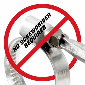 Kẹp Ống Loại Chìa Khóa Bằng Thép Không Gỉ 304 Hoặc 201 Đức Kẹp Ống Bánh Răng Sâu Kẹp Ốc Vít Kim Loại - Product Image 2