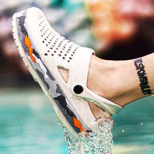 Nouveau design sabots hommes été unisexe eva classique sabots anti-dérapant clair <span class=keywords><strong>mules</strong></span> chaussures - Product Image 3