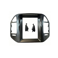 Kit de montage de tableau de bord pour autoradio Android avec boîtier Canbus et décodeur, en ABS, pour Mitsubishi Pajero V73 V60 2004-2011