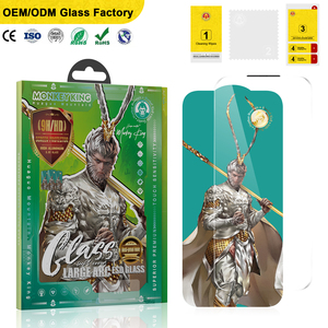 ฟิล์มกระจกนิรภัยลายลิงคิง 3 มิติ สำหรับ <span class=keywords><strong>iPhone</strong></span> <span class=keywords><strong>11</strong></span> 12 13 14 15 16 <span class=keywords><strong>Pro</strong></span> 17 <span class=keywords><strong>Pro</strong></span> Max อุปกรณ์เสริมโทรศัพท์มือถือ - Product Image 1
