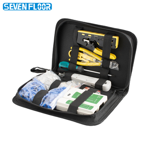 Multifunzione RJ45 cavo Telecom strumento crimpatore Cat7 Cat6 Cat5 passare attraverso il connettore con supporto OEM - Product Image 1