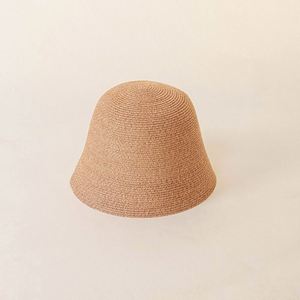 Chapeau de paille tressé simple et pliable en papier fin, nouvelle mode 2023, chapeau de soleil pour femme, protection solaire, idéal pour les voyages printemps-été - Product Image 6