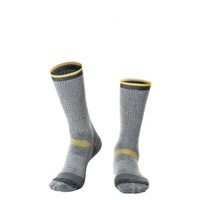 Chaussettes de sport pour hommes de haute qualité, respirantes, anti-humidité, antibactériennes, en laine mérinos, personnalisées