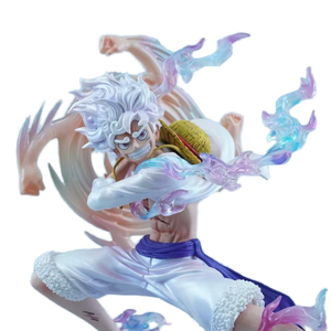 Figurine PVC à collectionner LX <span class=keywords><strong>Second</strong></span> <span class=keywords><strong>Gear</strong></span> Hit the Land <span class=keywords><strong>Luffy</strong></span> Nika, fabriquée en Chine, emballage boîte couleur - Product Image 1