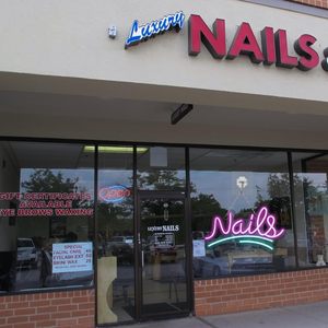 Nail salon neon <b>LED</b> indoor decorative light bedroom nail salon shop entrance sign street indicator light luminous <b>letters</b> 5V 12V - Product Image 6