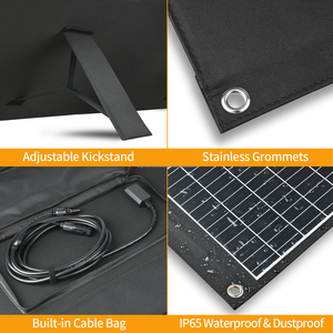 400W Foldable <b>Solar</b> <b>Panel</b> 400W Monocrystalline <b>Folding</b> <b>Solar</b> <b>Panel</b> ETFE Waterproof OEM ODM For Wholesale Bulk Order - Product Image 4