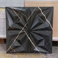 Panneaux muraux 3D en PVC, imperméables, résistants à l'humidité, couleur unie moderne D175 pour salon, chambre, salle à manger, murs décoratifs