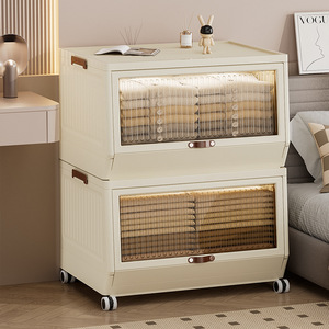 Armoires pour enfants au design moderne pour armoires et salles de bain pour le rangement domestique avec boîtes de rangement à clapet - Product Image 1