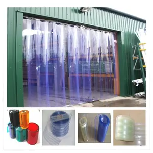 Automatic Fast Door Curtain Industrial Transparent Soft Flexible Pvc Curtain