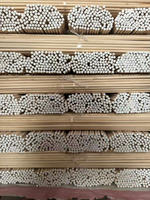 Vente en gros de tiges en bois, longueur 48 pouces, diamètres de 3,2 mm à 22,2 mm, directement de l'usine, idéales pour la fabrication de meubles, le bricolage et le jardinage
