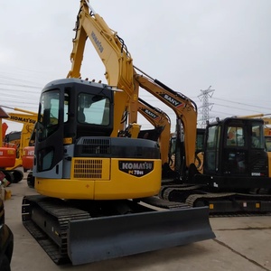 <b>Small</b> Digging Machine Used Mini Excavators Komatsu Pc78 Mini Digger Hydraulic Crawler Excavator - Product Image 3