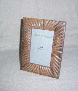 Cadre photo en bois et résine incrustée, design exceptionnel, vente en gros, pour table ou bureau, affichage de photos 5x7, nouveaux produits artisanaux - Product Image 2