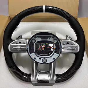 พวงมาลัยคาร์บอนไฟเบอร์สำหรับรถยนต์เมอร์เซเดส เอเอ็มจี จีแอลเอส จีแอลเอ เอส ซี63 ดับเบิลยู205 ดับเบิลยู204 ดับเบิลยู213 ซี63 ซี43 ดับเบิลยู205 ดับเบิลยู167 จีแอลเอ จีแอลซี เอเอ็มจี ปุ่มแบบโอแอลอีดี - Product Image 6