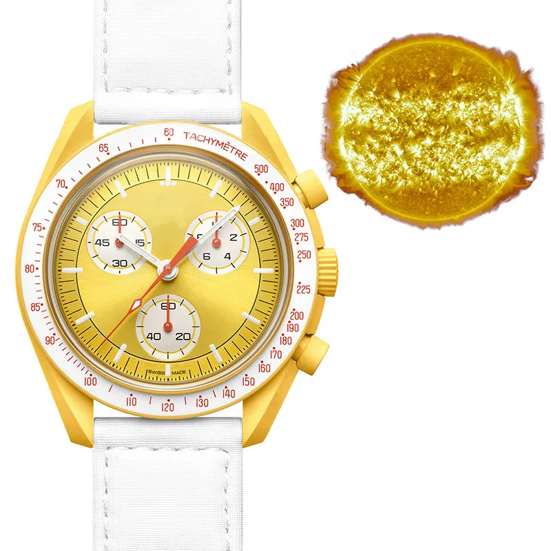 Customized logo of the latest jointly designed moon Venus Mars planet Watch OMG watch swiss made for lady