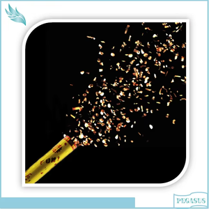Canon et <span class=keywords><strong>lanceur</strong></span> de confettis en papier de soie biodégradable, écologique et non toxique pour les fêtes et les célébrations festives - Product Image 4