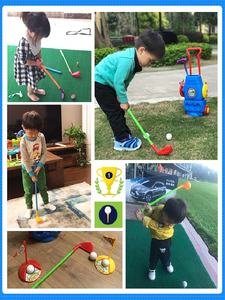 الرياضة في الهواء الطلق لعبة أطفال لعبة غولف مجموعة نادي الغولف للشابات متعة لعبة غولف للأطفال الصغار - Product Image 4