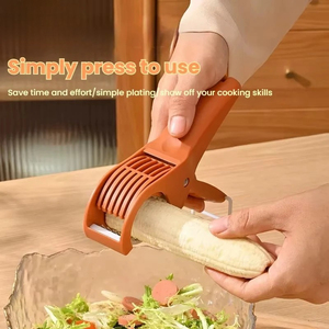 Wholesale Salad <b>Cutter</b> Portable Manual Fruit Slicer <b>Vegetable</b> Kitchen Gadgets Chopping Tool Press - Product Image 5