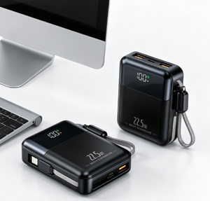 Batería Externa Besiter BST-CK313 de 10000mAh y 22.5W con Carga Rápida, Cables Integrados y Correa - Product Image 4