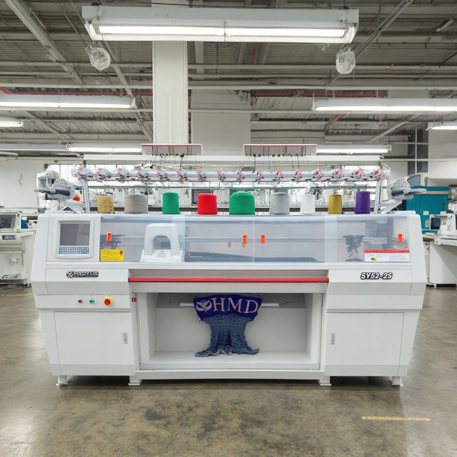 Double System Multi Gauge Computerized Automatic Sweater Tower Flat Knitting Machines Used Collar Machine