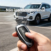 Étui de protection pour clé de voiture en alliage de zinc de luxe résistant aux rayures pour Great Wall Haval H6 2024 H7 H8 F5 F7X F7H Cool Dog Dargo MAX