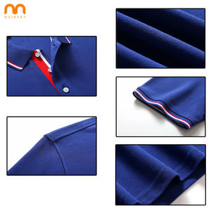 Polos de Negocios Unisex de Alta Calidad con Logotipo Personalizado, <span class=keywords><strong>Poli</strong></span>éster y Algodón Transpirable, para Equipos de Golf y Empleados - Product Image 2