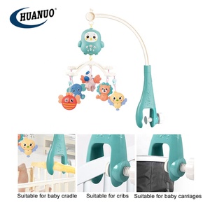 Mobile musical pour bébé, jouets de berceau, avec contrôle infrarouge, cloche de lit musical, <span class=keywords><strong>hochets</strong></span> de nouveau né, mobile - Product Image 6