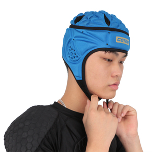 Casque de football rembourré demi-visage personnalisable pour les joueurs de rugby et de football - Product Image 3