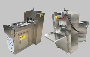 Machine à trancher industrielle multifonctions automatique électrique CNC pour rouleaux de mouton, gâteau de riz, steak, viande congelée - Product Image 6