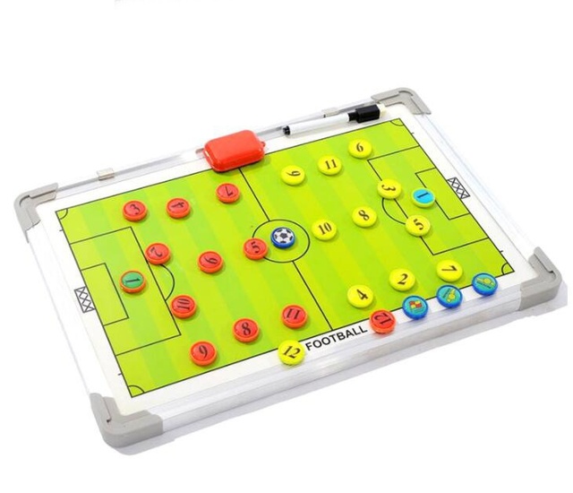 Qiqiang Football Training Equipment Portable Magnetic 45 * 30 * 17Football Strategy Board