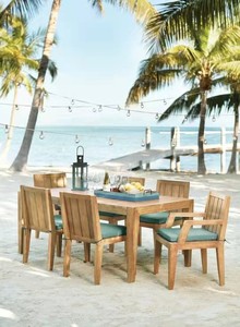 Table d'extérieur pliable de plage <span class=keywords><strong>rectangulaire</strong></span>, mobilier moderne de <span class=keywords><strong>piscine</strong></span>, de café, d'hôtel, de jardin, bon marché, - Product Image 4
